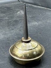 Máquina de costura vintage Pfaff metal bronze colorido lata óleo bomba polegar 2" X 3" comprar usado  Enviando para Brazil