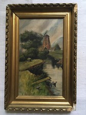 Tableau ancien huile d'occasion  Nancy-