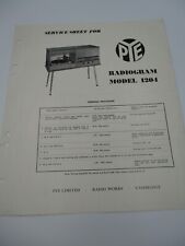Pye radiogram model for sale  STAFFORD