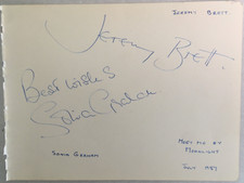Jeremy brett sherlock for sale  SCUNTHORPE