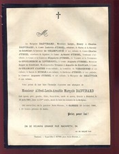 Faire part décès d'occasion  Dijon