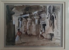 Acquerello domenico morelli usato  Livorno