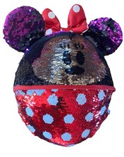 Bola de pelúcia Minnie Mouse reversível lantejoulas flip 13" parques da Disney comprar usado  Enviando para Brazil