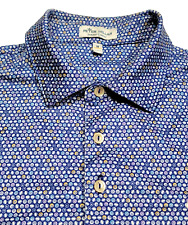 Camisa polo masculina média Peter Millar Summer Comfort golfe geométrica bolas de bilhar comprar usado  Enviando para Brazil