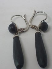 boucle oreille ancienne jais d'occasion boucle oreille ancienne jais d'occasion  Chantelle