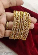 Pulseira de joias da moda folheada a ouro étnica indiana Bollywood comprar usado  Enviando para Brazil