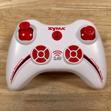 Drone quadricóptero voador Syma branco e vermelho 2.4G sem fio 360° somente controle remoto comprar usado  Enviando para Brazil