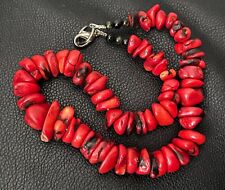 Red coral necklace for sale  Park City