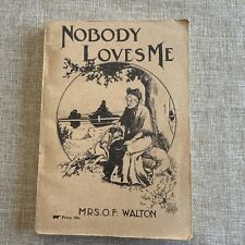 Vintage Nobody Loves Me By Mrs. O. F. Walton, The Bible Institute comprar usado  Enviando para Brazil