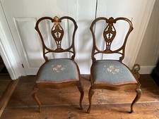 Embroidered antique chairs for sale  Thompson