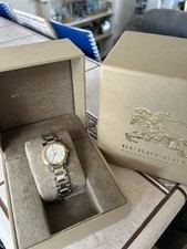 Burberrysilver dial two for sale  Torrance