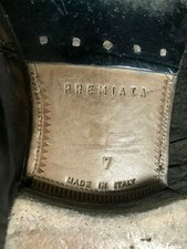Premiata-Botas Masculina-Tamanho 7UK feito à mão Bota Zip Italiano comprar usado  Enviando para Brazil