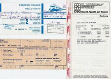 Ferrovie biglietti treno usato  Milano