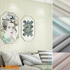 Stripe wallpaper beige for sale  WORCESTER