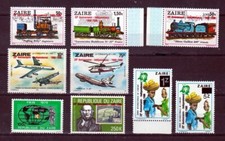 Zaire 694 aufdruckmarken gebraucht kaufen  Liebenwalde