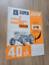 Prospectus tracteur fordson d'occasion  Lys-lez-Lannoy
