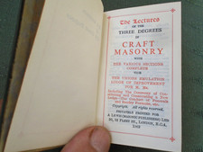 1962 masonic book for sale  NORTHAMPTON