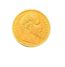1854 gold francs for sale  San Francisco