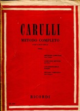Carulli metodo completo usato Carulli metodo completo usato  Molfetta