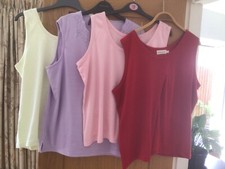 Ladies vest tops for sale  TADLEY
