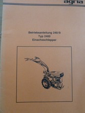 Agria einachsschlepper 3400 gebraucht kaufen  Springe
