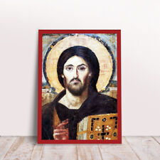 Jesus Sina ícone ortodoxo grego bizantino feito à mão comprar usado  Enviando para Brazil