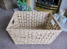 Wicker storage basket for sale  KINROSS