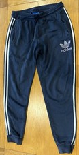 Adidas stripe joggers for sale  HINCKLEY