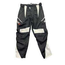 Calça BILT Motorcycle MX Off Road Infantil Juventude Preta Branca Acolchoada Tamanho 24 ATV comprar usado  Enviando para Brazil