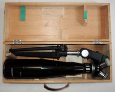 Escopo de detecção vintage Unitron 70 mm com caixa original, tripé e recibo comprar usado  Enviando para Brazil