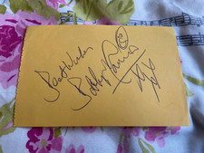 Autographs signed sides for sale  SUNDERLAND