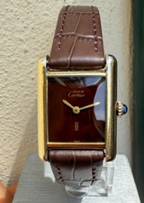 Cartier vermeil tank usato  Alessandria