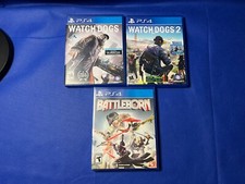 Lote Watch Dogs 1 e 2 + Sealed Battleborn PS4 comprar usado  Enviando para Brazil