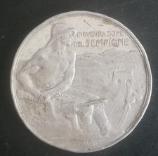 Medagli inaugurazione traforo usato Medagli inaugurazione traforo usato  Viareggio