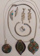 Modeschmuck konvolut mexikanis gebraucht kaufen  Berlin