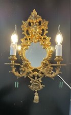 Pair vintage brass for sale  CAMELFORD