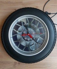 Wanduhr auto reifen gebraucht kaufen  Dalheim, Mommenheim, Undenheim