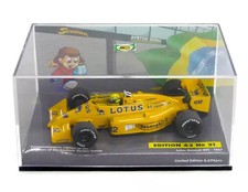 Mini carro Lotus Renault 99T 1987 Elf número 12 amarelo Ayrton Senna F1 escala 1/43 comprar usado  Enviando para Brazil