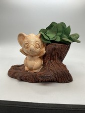 Coala urso em galho com planta artificial - Peça vintage - 6,5” de comprimento 4” de largura comprar usado  Enviando para Brazil