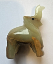 Vintage onyx elephant for sale  BARNOLDSWICK