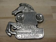 2004 PEBBLE BEACH CONCOURS D'ELEGANCE PAINEL PLACA FERRARI ROLLS ROYCE 285/1100 comprar usado  Enviando para Brazil