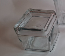 Stackable square glass for sale  KINGSTON UPON THAMES