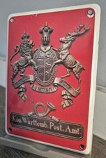 Emailieschild königliche wür gebraucht kaufen  Cottbus-Umland