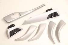 BMW 1er F20 116D Dekorleisten Interieurleisten Leisten Satinsilber SET 9207263 9 gebraucht kaufen  Lastrup