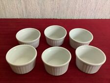 Ramequins plissés porcelaine d'occasion  Bischwiller