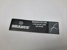 Riginaler brabus aufkleber gebraucht kaufen  Deutschland
