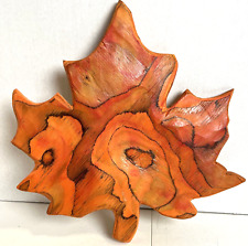 Handcrafted maple leaf for sale  Osceola