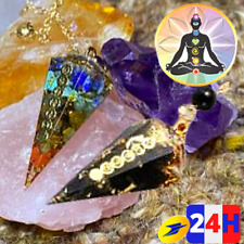 Pendule mineraux chakras d'occasion  Ceyzériat