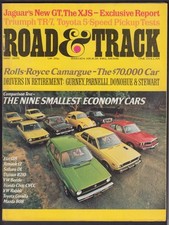 ROAD & TRACK Fiat Renault Subaru Datsun Beetle Civic Rabbit Corolla ++ 5 1975 comprar usado  Enviando para Brazil