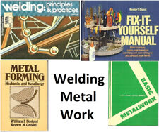 Lot of 4) Metal Welding: Principles & Practices, Forming Mechanics + Metallurgy segunda mano  Embacar hacia Mexico